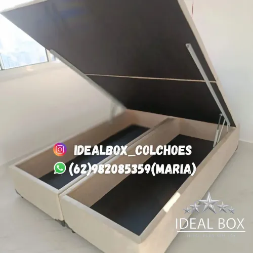 BOX BAÚ QUEEN SIZE 158X198,  COM 1 ANO DE GARANTIA 