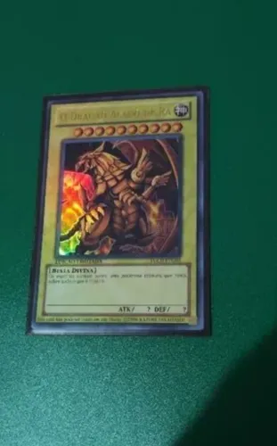 Dragão alado de Ra Yu-Gi-Oh original card