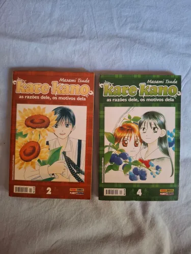 Mangá Kare Kano - Masami Tsuda - 2 e 4