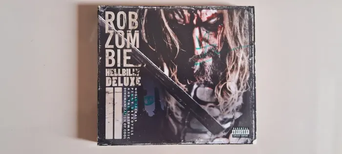 ROB ZOMBIE autografado - Hellbilly Deluxe 2 Limited Edition CD+DVD AUTOGRAFADO