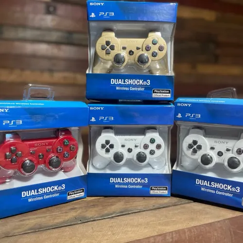 Controle PS3 PC Playstation 3 - Várias Cores ENTREGAMOS COM GARANTIA