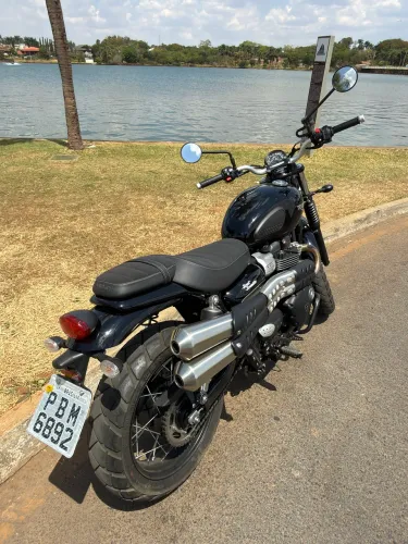 Triumph Street Scrambler 900cc - 2018 - Preta | Excelente Estado!