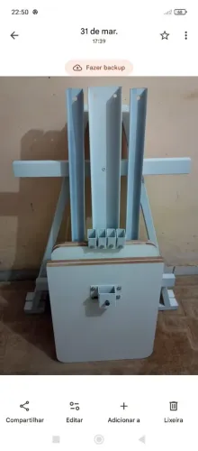 SERIGRAFIA MESA COM 4 BERÇOS MÓVEL COMPLETA PRONTA PARA USO ACEITAMOS CARTÕES