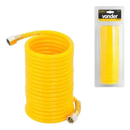 MANGUEIRA POLIURETANO 5,0 X 8 MM 1/4 POL 10 METROS VONDER