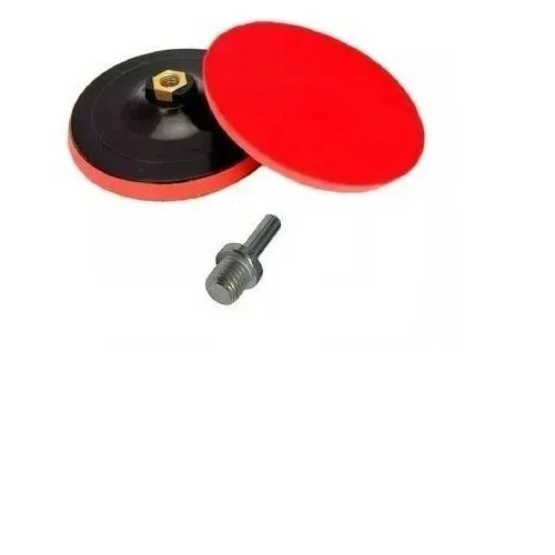 SUPORTE P/DISCO DE LIXA C/VELCRO E ADAPT 125MM/M14(5POL) BESTFER