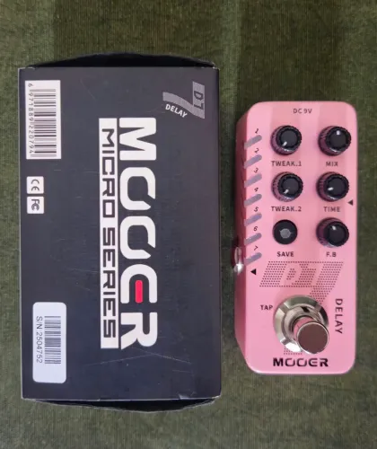 Pedal Mooer D7 Delay *menor preço