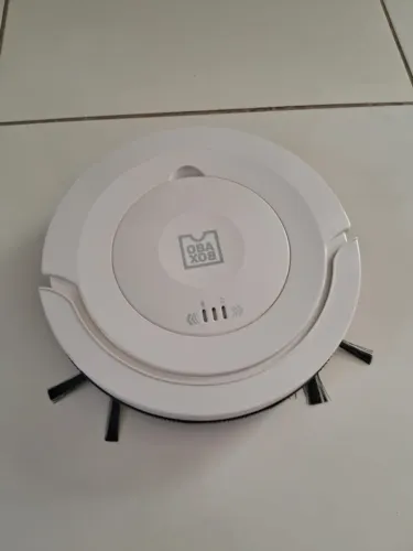 Robô Aspirador de limpeza facilitada Ralf Varre, Aspira e Passa Pano Obabox - OB020