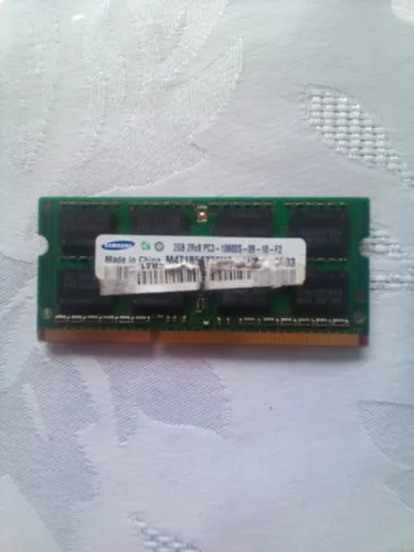Módulo de Memória RAM Samsung 2GB DDR3 1333MHz PC3-10600 SODIMM para Notebook - Original (