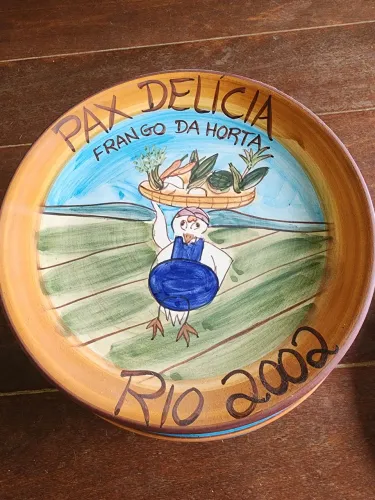 Prato boa lembrança Pax delicia
