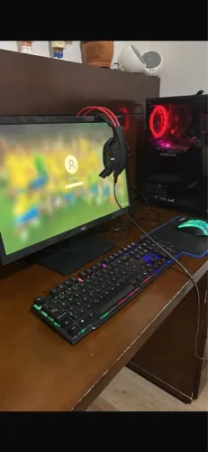 PC Gamer i7 + GTX 1650 - Leve Monitor, Teclado, Mouse e Fone GRÁTIS!