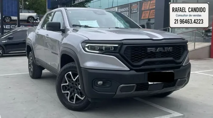 RAMPAGE REBEL DIESEL 2.0 TURBO 2024 - 4X4 / LOJA JEEP *CHAMA NO ZAP* 