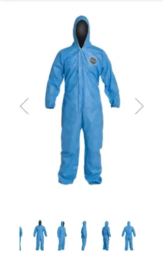 Macacao Quimico Dupont Proshield 10 Pb127s Azul