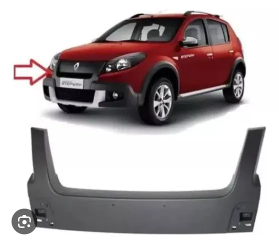 Moldura Parachoque Sandero Stepway 2007/2013 Original Novo