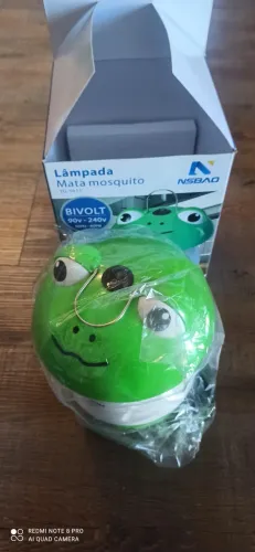 Lampada mata-mosquito (Decorativo para crianças), na caixa