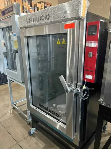 FORNO A GÁS 10 TELAS TURBO MARCA VENANCIO NOVO
