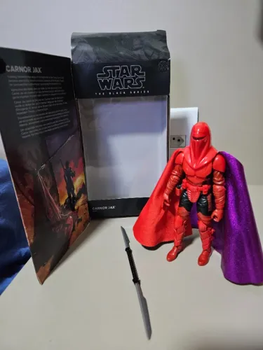 Star Wars Black Series Carnor Jax Action Figure (Novo, completo)