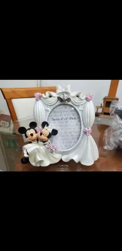 Disney Parks - Topo de Bolo e Porta Retrato - Raros