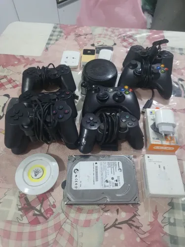 Lote eletronico controles xbox e ps