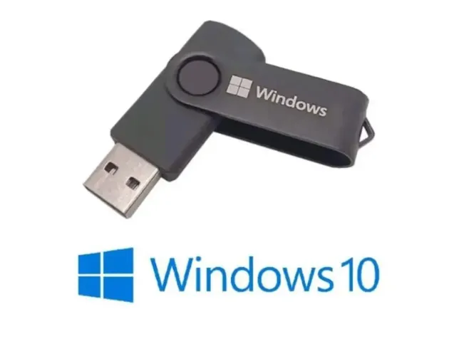 Peen Drive Wiindows 10  Pro 32 e 64 bits com atv permanente