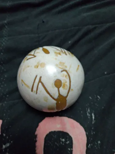 Esfera Decorativa Artesanal Serra da Capivara 