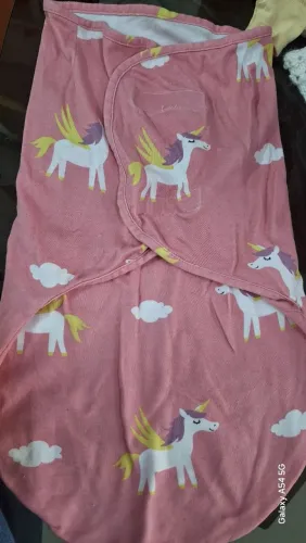 Saco de dormir para baby de unicórnio