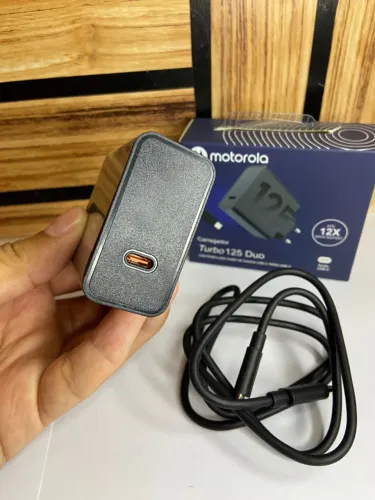 Carregador 125 Duo Motorola USB-C para USB-C an2
