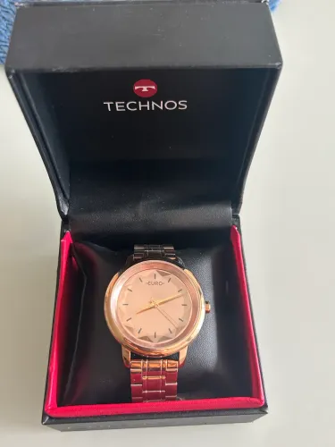 Relógio euro feminino rosé (nunca usado)