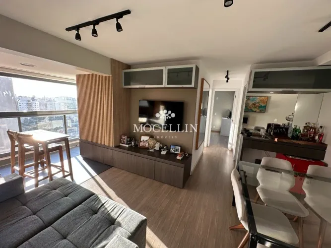 Apartamento à venda no Edifício Igloo, 62 m², Água Verde, Curitiba/Mocellin Imóveis