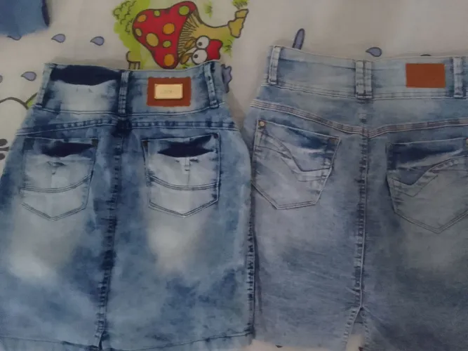 Kit duas saias jeans
