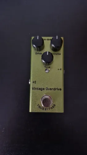 Pedal vintage overdrive