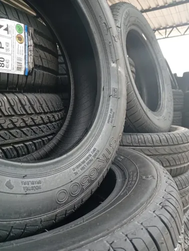 Pneu 185-60/15 175,00 á vista é pra zerar o estoque!