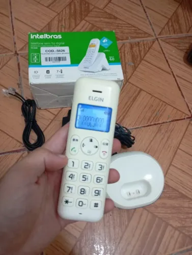 Telefone Residencial Sem Fio TS 3110 Branco Intelbras