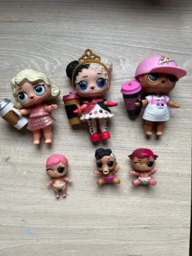 Kit com 6 bonecas LOL Surprise originais