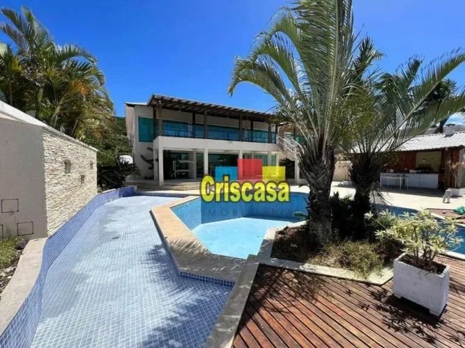Casa com 5 dormitórios à venda, 539 m² por R$ 8.000.000,00 - Gamboa - Cabo Frio/RJ