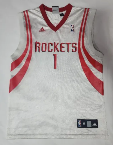 Camisa Nba Houston Rockets Adidas #1 Mc Grady Jersey Rockets