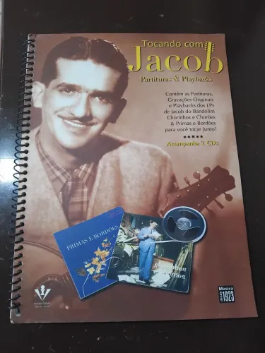 Tocando com Jacob -Partituras & Playbacks/2 CDs