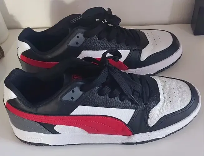 Tênis Puma RBD Game Low BDP White Red