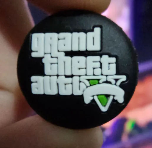 Par De Grip Gta V Alto Relevo de Qualidade Serve Ps5 E Xbox One e  Series