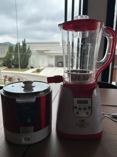 Equipamento completo para fazer tofu em casa - 220V - comprado na China