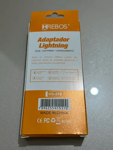 ADAPTADOR LIGHTNING + LIGHTNING 