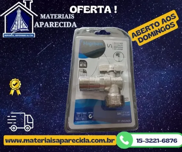 Registro Tanque Maquina 1/4v Higiban