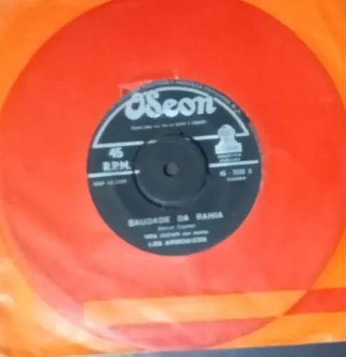 Disco (importado) dos Los Armonicos - OSeon - Perú - Anos 60 - Raridade