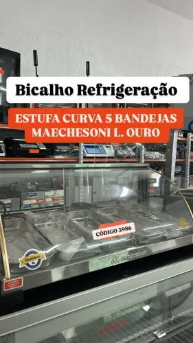 ESTUFA CURVA 5 BANDEJAS MARCHESONI L. OURO