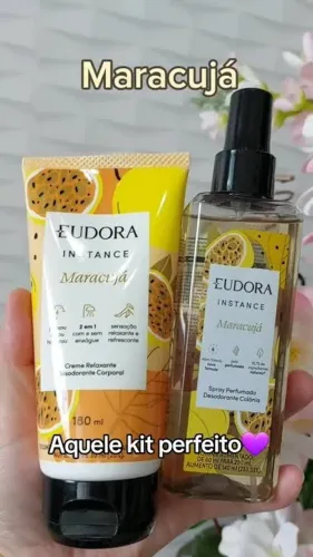 Kit Eudora Instance Maracujá