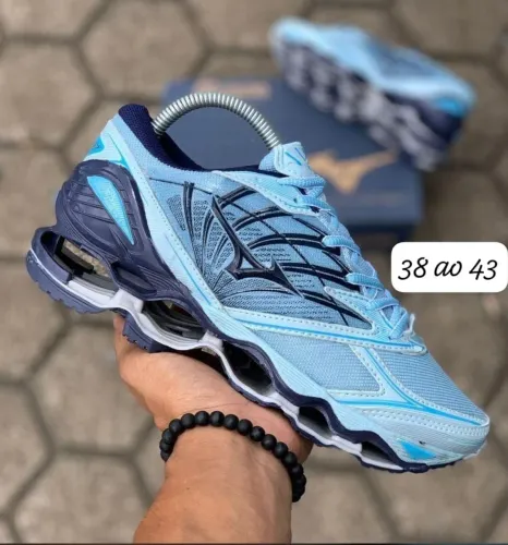 Tênis Mizuno Wave Prophecy 8 - Azul Claro