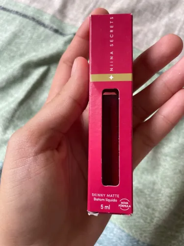 Batom Líquido Skinny Matte Niina Secrets Eudora 5ml - Original