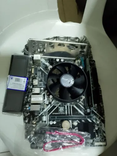 Kit 1151 ddr4 9° geração, 12 GB de memória, placa h310g