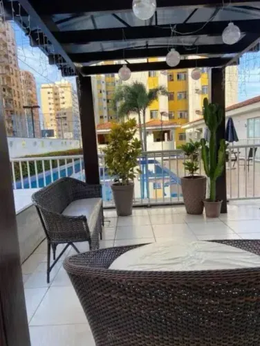 Locação Semi mobiliado no Condomínio Ville Solare