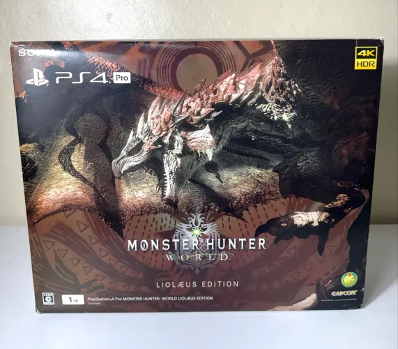 Ps4 pro edição monster hunter