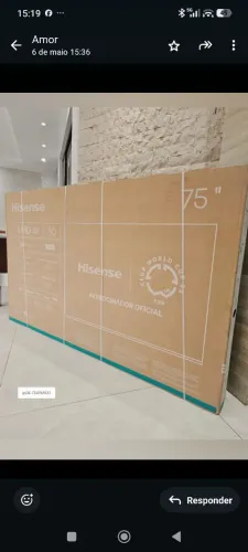 Tv 75 polegadas smart 4k